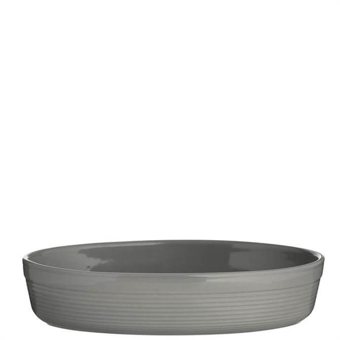 Mason Cash Grey 28cm Oval Dish